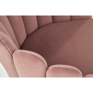 DAHLIA modern karfás étkezőszék - rózsaszín