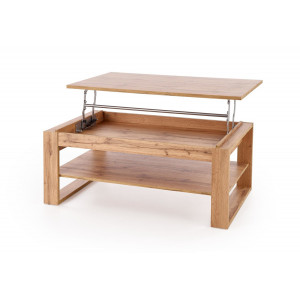 LUMEN dohányzóasztal -  tölgy - 114cm