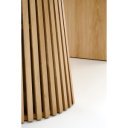 AURENTO kerek bővíthető étkezőasztal 120–210 cm – természetes tölgy