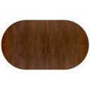 AURENTO kerek bővíthető étkezőasztal 120–210 cm – dió