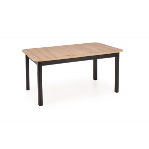 LORIVO bővíthető étkezőasztal 160–228 cm – Artisan tölgy / fekete