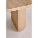 ELMWOOD bővíthető kerek étkezőasztal - 120–200 cm – természetes tölgy