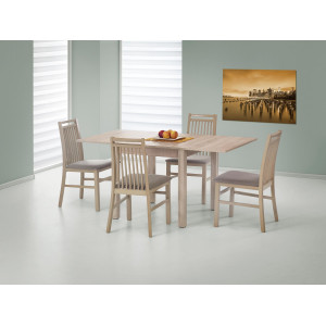 BRANO bővíthető étkezőasztal 80–160 cm – Sonoma tölgy