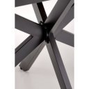 TREVISO bővíthető étkezőasztal 120–160 cm – tölgy / fekete