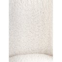 NUVA modern bouclé étkezőszék - bézs
