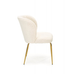 NUVA modern bouclé étkezőszék - bézs