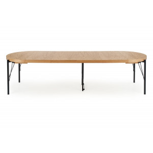 ARDEN bővíthető étkezőasztal 100–300 cm – tölgy / fekete