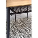 VALEN étkezőasztal 160 cm – tölgy / fekete