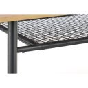 VALEN étkezőasztal 160 cm – tölgy / fekete