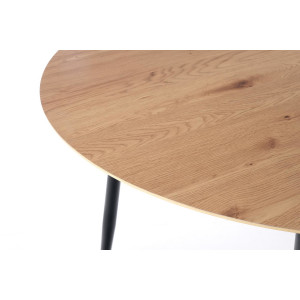 VALEN étkezőasztal 160 cm – tölgy / fekete