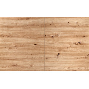 NOVEN bővíthető étkezőasztal 130–180 cm – Artisan tölgy / fekete
