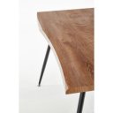 VAREN étkezőasztal 120 cm – természetes tölgy / fekete