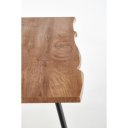 VAREN étkezőasztal 120 cm – természetes tölgy / fekete