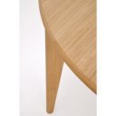 SOLVEN bővíthető kerek étkezőasztal 120–200 cm – tölgy