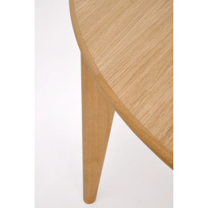 SOLVEN bővíthető kerek étkezőasztal 120–200 cm – tölgy