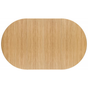 SOLVEN bővíthető kerek étkezőasztal 120–200 cm – tölgy
