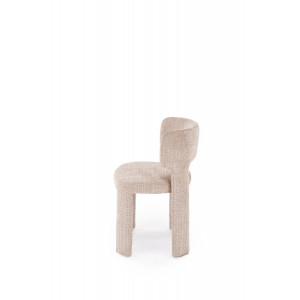LUXARO modern kárpitozott étkezőszék – bézs