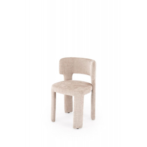 LUXARO modern kárpitozott étkezőszék – bézs