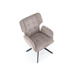 VENTARO modern forgatható étkezőszék - szürke