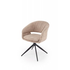 ZERANO modern forgatható étkezőszék - cappuccino HALMAR