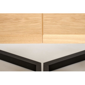 EIKEN 2 bővíthető étkezőasztal 160–250 cm – természetes tölgy