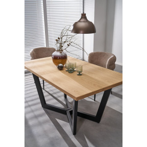 EIKEN 2 bővíthető étkezőasztal 160–250 cm – természetes tölgy