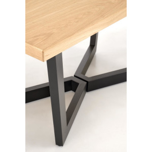EIKEN 2 bővíthető étkezőasztal 160–250 cm – természetes tölgy