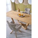 EIKEN 3 bővíthető étkezőasztal 160–250 cm – természetes tölgy