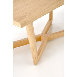 EIKEN 3 bővíthető étkezőasztal 160–250 cm – természetes tölgy