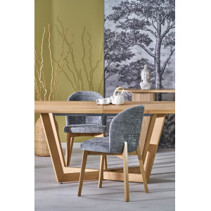 EIKEN 3 bővíthető étkezőasztal 160–250 cm – természetes tölgy