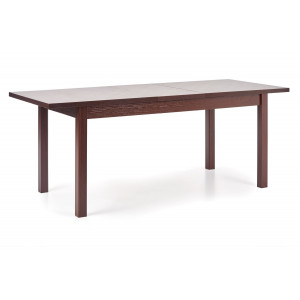 SKAREN bővíthető étkezőasztal 118–158 cm – sötét dió