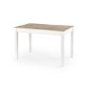 SKAREN bővíthető étkezőasztal 118–158 cm – Sonoma tölgy / fehé