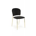 BLOOM modern étkezőszék – fekete