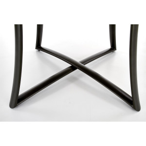 TARANTO bővíthető étkezőasztal 118–148 cm – tölgy / grafit