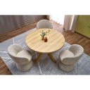 LIGURIA kerek étkezőasztal 120 cm – tölgy