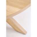 LIGURIA kerek étkezőasztal 120 cm – tölgy