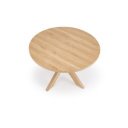 LIGURIA kerek étkezőasztal 120 cm – tölgy