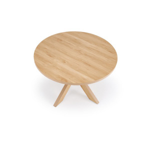 LIGURIA kerek étkezőasztal 120 cm – tölgy