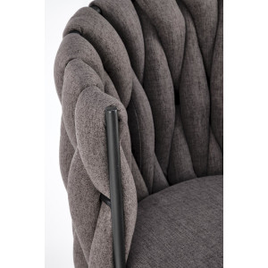 WEAVE modern étkezőszék – szürke