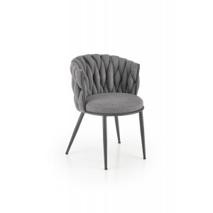 WEAVE modern étkezőszék – szürke