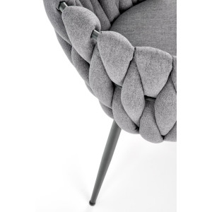 WEAVE modern étkezőszék – szürke