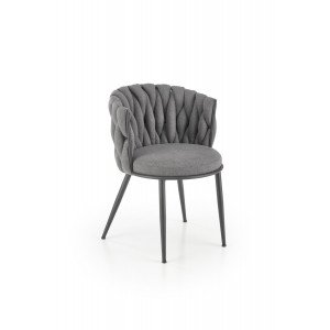 WEAVE modern étkezőszék – szürke HALMAR