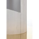 MONTEROSA bővíthető kerek étkezőasztal 120–160 cm – szürke márvány