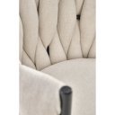 WEAVE modern étkezőszék – bézs