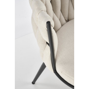 WEAVE modern étkezőszék – bézs
