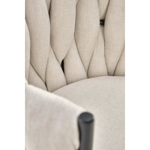 WEAVE modern étkezőszék – bézs