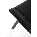 FOLD modern forgatható étkezőszék – fekete