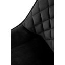 FOLD modern forgatható étkezőszék – fekete