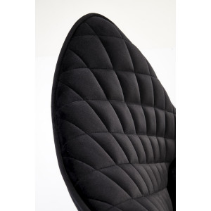 FOLD modern forgatható étkezőszék – fekete