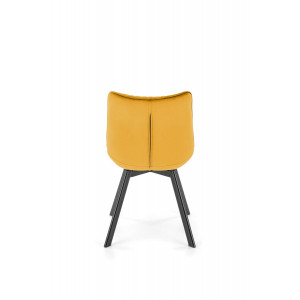 FOLD modern forgatható étkezőszék – mustársárga